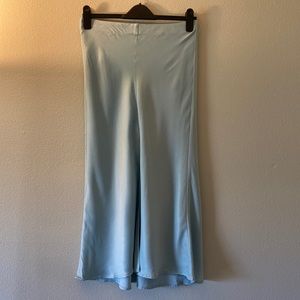 Zara front split maxi skirt